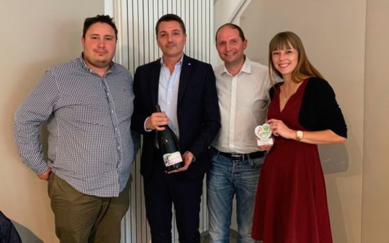 Remise du trophé des grands partenaires