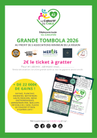 Ventes de ticket de tombola 2026